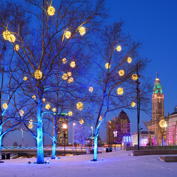 Scioto Mile Grand Illumination